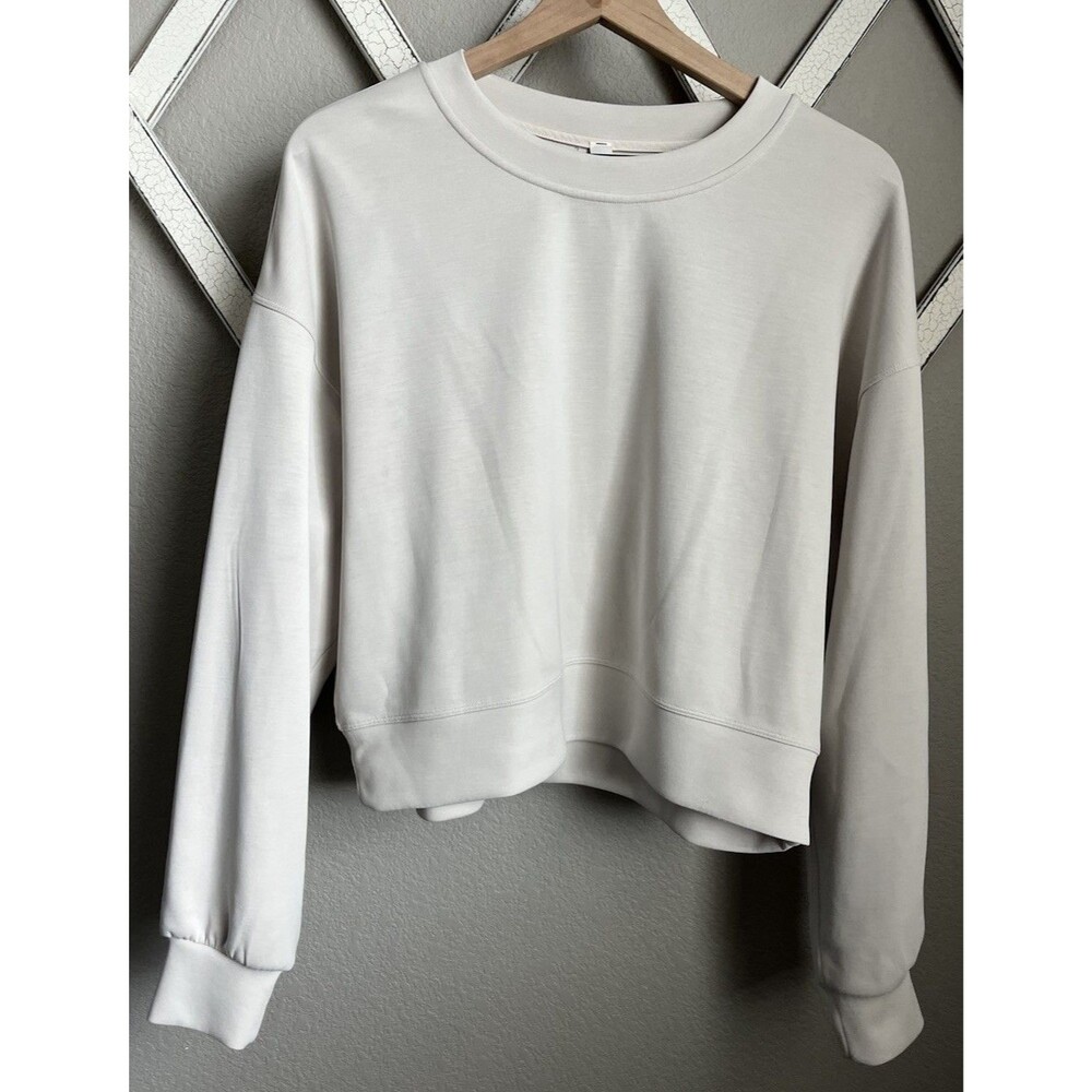 Lululemon Women's 8 Softstreme Perfectly Oversized Cropped Crew Pullover